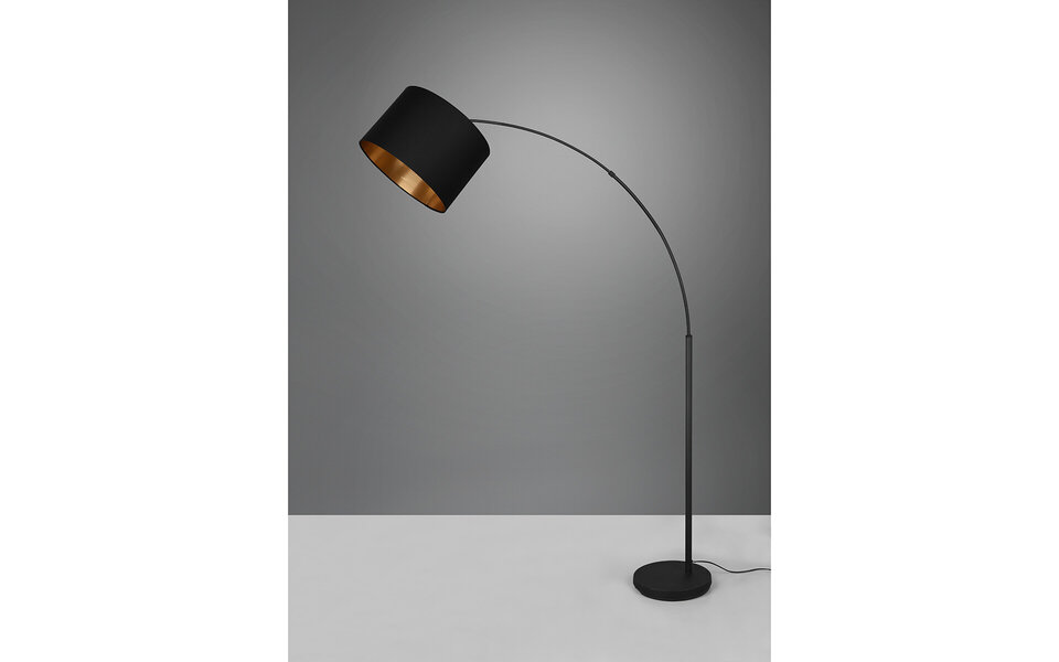 HLW LED LED Vloerlamp Trion Corry - Mat Zwart Aluminium Vloerlamp met E27 Fitting HLW LED LED Vloerlamp Trion Corry - Mat Zwart Aluminium Vloerlamp met E27 Fitting