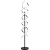 Dimmable LED Floor Lamp 32W - Trion Sarina, Brushed Silver