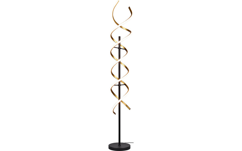 HLW LED LED Floor Lamp 32W - Dimmable & Adjustable Color - Matte Gold Floor Lamp Trion Sarina