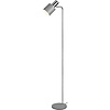 LED Vloerlamp Trion Alimo - Mat Grijs Aluminium, E27 Fitting LED Vloerlamp Trion Alimo - Mat Grijs Aluminium, E27 Fitting