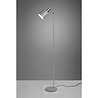 HLW LED Stylish LED Floor Lamp Trion Alimo in Matte Gray Aluminum with E27 Fitting