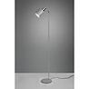 HLW LED Stylish LED Floor Lamp Trion Alimo in Matte Gray Aluminum with E27 Fitting