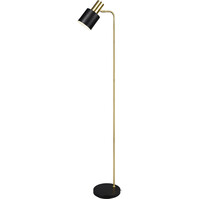 LED Floor Lamp Trion Alimo - Matte Black & Gold, E27 Fitting LED Floor Lamp Trion Alimo - Matte Black & Gold, E27 Fitting