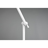HLW LED LED Floor Lamp Trion Ewomi - White Floor Lamp with E27 Fitting and Foot Switch