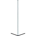 LED Floor Lamp 10W - Black Dimmable RGB Floor Lamp with Adjustable Beam Angle