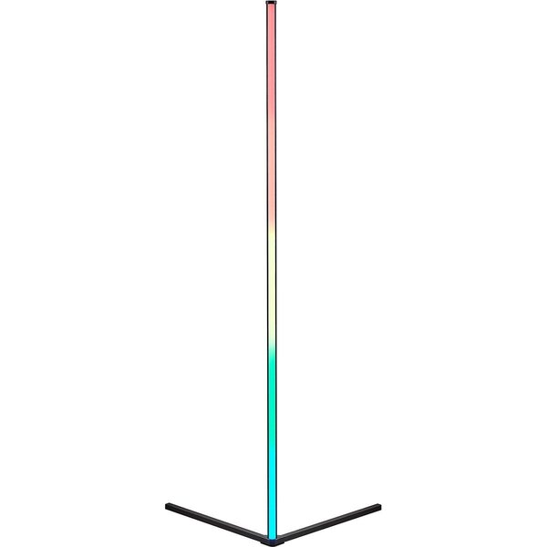 HLW LED LED Vloerlamp 10W - Zwarte Dimbare RGB Vloerlamp met Verstelbare Beam Angle HLW LED LED Vloerlamp 10W - Zwarte Dimbare RGB Vloerlamp met Verstelbare Beam Angle