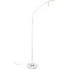 Dimbare LED Vloerlamp 12W - Metalen Witte Vloerlamp Trion Amon Dimbare LED Vloerlamp 12W - Metalen Witte Vloerlamp Trion Amon