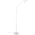LED Floor Lamp 12W Dimmable - Metal White Floor Lamp Trion Amon With Flexible Arm LED Floor Lamp 12W Dimmable - Metal White Floor Lamp Trion Amon With Flexible Arm
