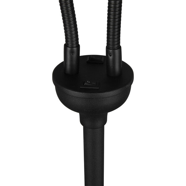 HLW LED LED Vloerlamp Trion Moty - 2-lichts Metalen Vloerlamp in Mat Zwart HLW LED LED Vloerlamp Trion Moty - 2-lichts Metalen Vloerlamp in Mat Zwart