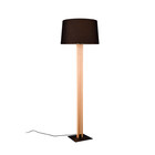 HLW LED Dimmable LED Floor Lamp Trion Hula - Matte Black Metal Floor Lamp with E27 Fitting