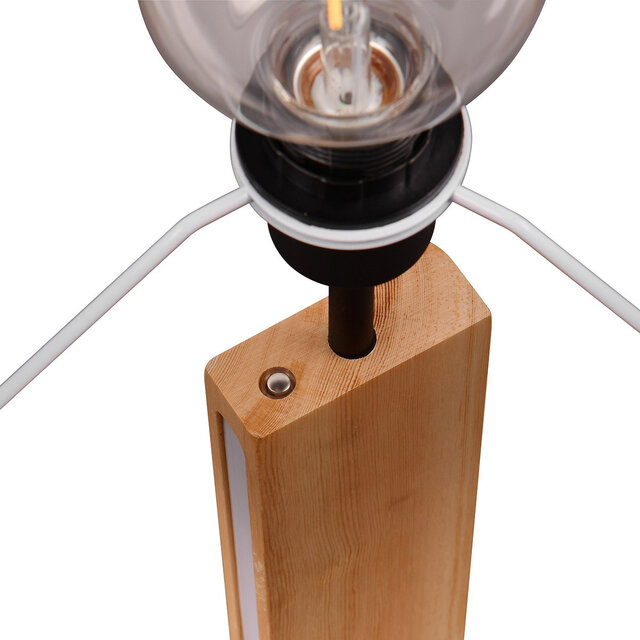 dimbare zwarte metalen LED vloerlamp met ronde kap en E27 fitting tot 40W