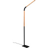 HLW LED Dimmable LED Floor Lamp Trion Rios 11W Warm White 3000K Matte Black Metal