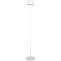 Witte LED Vloerlamp - Metalen, Spatwaterdicht, Warm Wit 2700K–3000K, 5W LED
