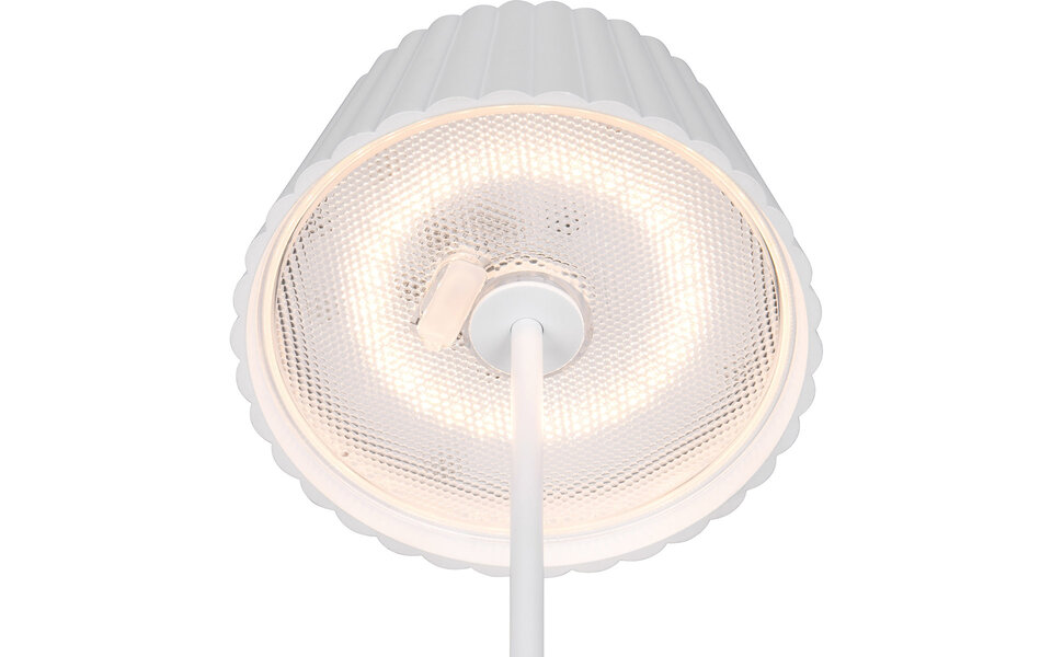 HLW LED Witte LED Vloerlamp - Metalen, Spatwaterdicht, Warm Wit 2700K–3000K, 5W LED