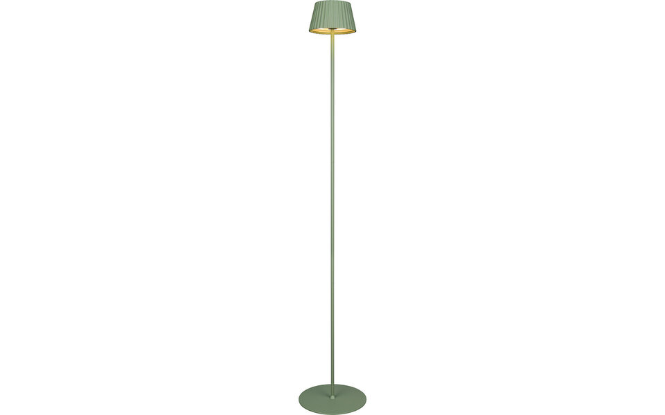 HLW LED Stylish White Metal LED Floor Lamp - Warm White 2700K–3000K, 5W LED, Splashproof