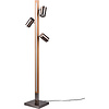 LED Floor Lamp Trion Harley - Metal White Floor Lamp 3000K