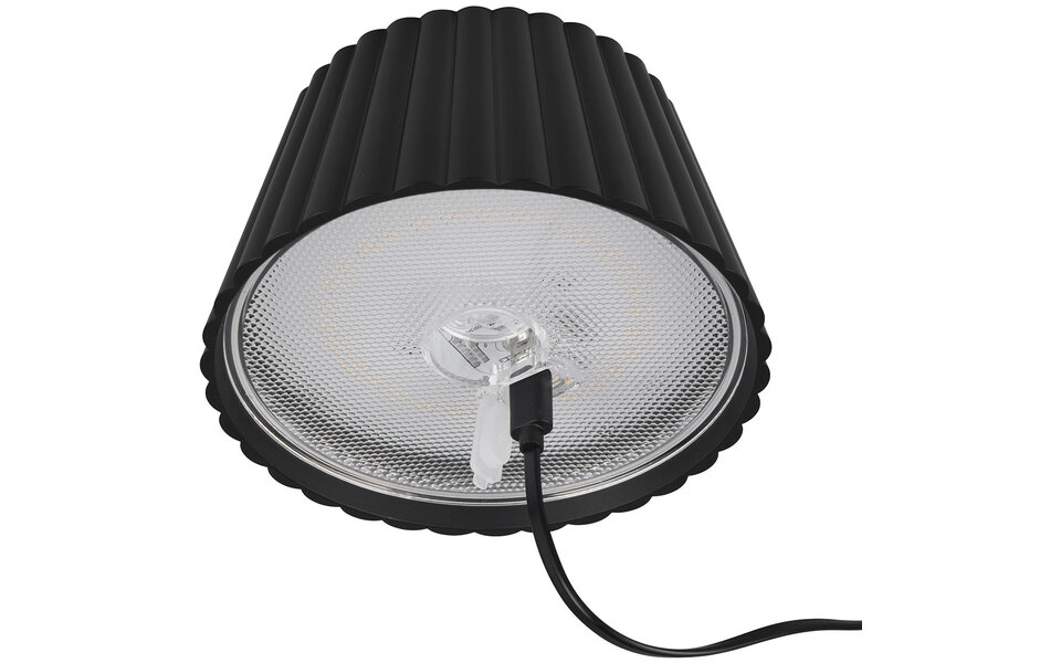 HLW LED Metalen LED Vloerlamp - Zwarte & Witte opties, Warm Wit 2700K–3000K, Spatwaterdicht, 5W LED