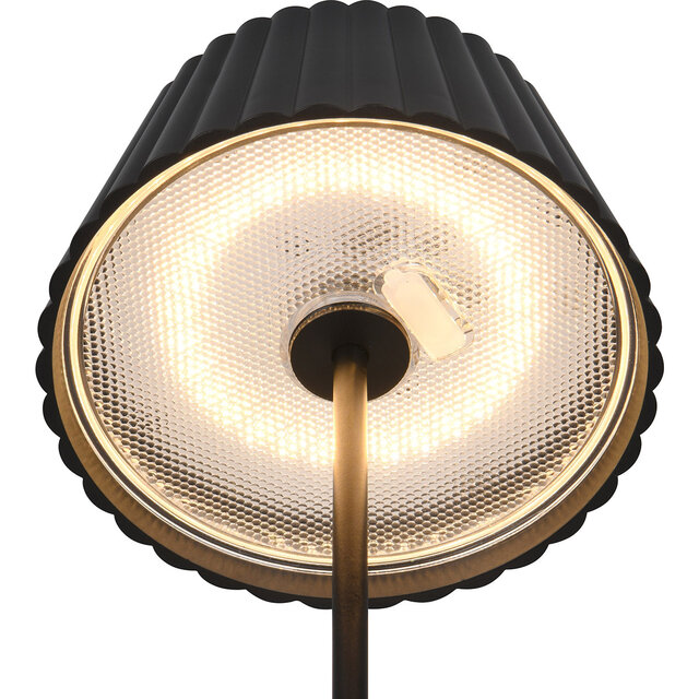 HLW LED Metalen LED Vloerlamp - Zwarte & Witte opties, Warm Wit 2700K–3000K, Spatwaterdicht, 5W LED