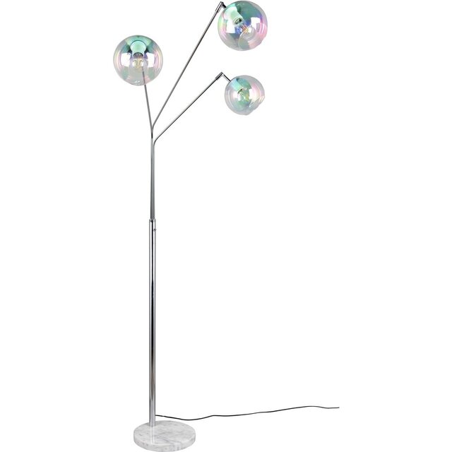 HLW LED LED Vloerlamp Trion Tonton - Metalen 3-lichts vloerlamp met E27 fitting en IP20 HLW LED LED Vloerlamp Trion Tonton - Metalen 3-lichts vloerlamp met E27 fitting en IP20