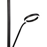 HLW LED LED Floor Lamp Metal Black Floor Lamp 5W Dimmable With Adjustable Color