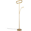 Dimmable LED Floor Lamp - Gold Metal 5W LED Lamp Dimmable LED Floor Lamp - Gold Metal 5W LED Lamp