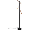 HLW LED Dimmable LED Floor Lamp 9W - Matte Black Metal Floor Lamp with Adjustable Color HLW LED Dimmable LED Floor Lamp 9W - Matte Black Metal Floor Lamp with Adjustable Color