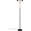 LED Floor Lamp Trion Loti – 15W Warm White 3000K Matte Black Metal