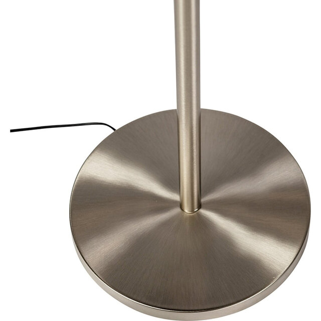 HLW LED LED Floor Lamp Trion Spat 20W + 3W - Dimmable, Adjustable Color & Matte Chrome HLW LED LED Floor Lamp Trion Spat 20W + 3W - Dimmable, Adjustable Color & Matte Chrome