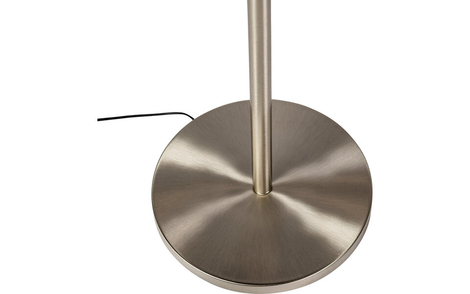 HLW LED LED Vloerlamp Trion Spat 20W + 3W - Dimbaar, Aanpasbare Kleur & Mat Chroom HLW LED LED Vloerlamp Trion Spat 20W + 3W - Dimbaar, Aanpasbare Kleur & Mat Chroom