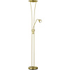 Dimmable LED Floor Lamp Matte Gold - Warm White 3000K, 20W Dimmable LED Floor Lamp Matte Gold - Warm White 3000K, 20W