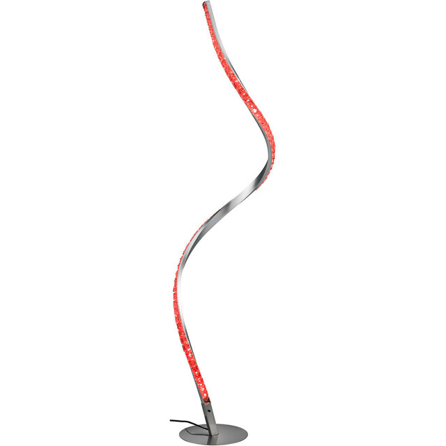 HLW LED Dimbare LED Vloerlamp Trion Nubi 9W - Warm Wit 3000K & RGB, Mat Grijs HLW LED Dimbare LED Vloerlamp Trion Nubi 9W - Warm Wit 3000K & RGB, Mat Grijs