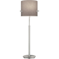 LED Floor Lamp Trion Coleno - Modern & Adjustable Matte Nickel