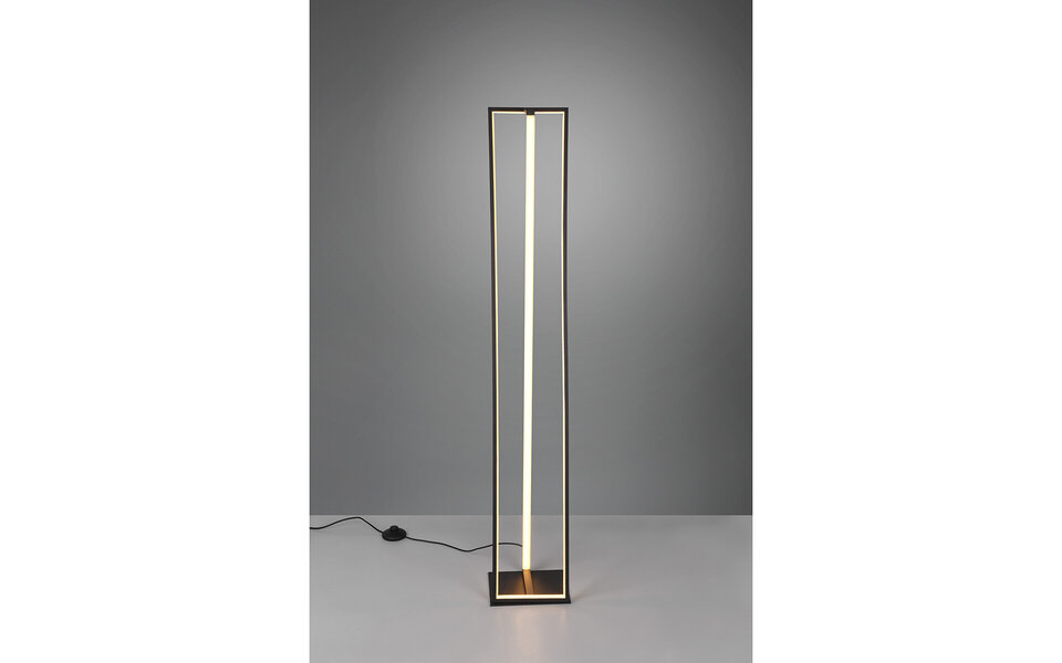 HLW LED LED Floor Lamp 26W - Matte Black Aluminum with Adjustable Beam Angle & Customizable Color