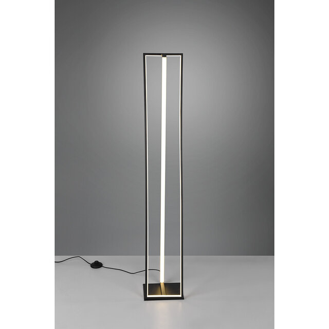 HLW LED LED Floor Lamp 26W - Matte Black Aluminum with Adjustable Beam Angle & Customizable Color