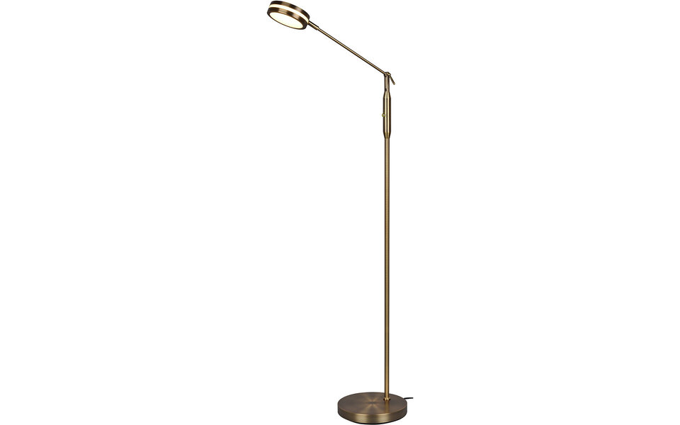 HLW LED LED Vloerlamp - Trion Franco - Dimbaar 5W LED Lamp in oud brons
