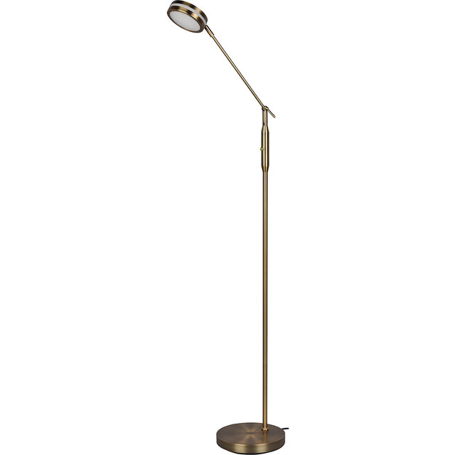 HLW LED LED Floor Lamp - Trion Franco - Dimmable 5W LED Lamp in Old Bronze