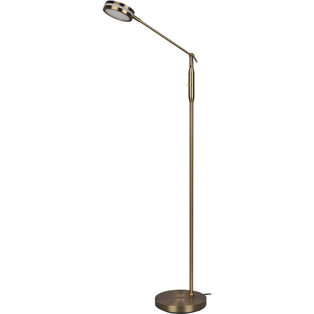 HLW LED LED Floor Lamp - Trion Franco - Dimmable 5W LED Lamp in Old Bronze