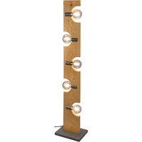 LED Vloerlamp Trion Taylan - Beam Angle Verstelbaar & Antiek Nikkel