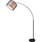 HLW LED Matte Black LED Floor Lamp Trion Bidon - 10W LED, Aluminum, E27 Fitting