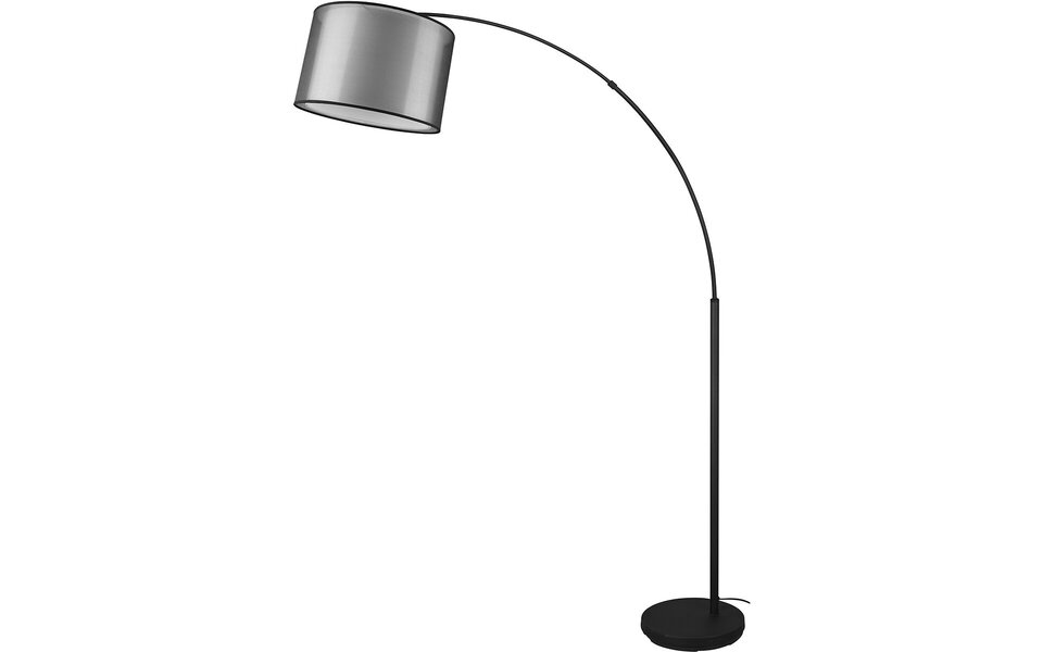 HLW LED Matte Black LED Floor Lamp Trion Bidon - 10W LED, Aluminum, E27 Fitting