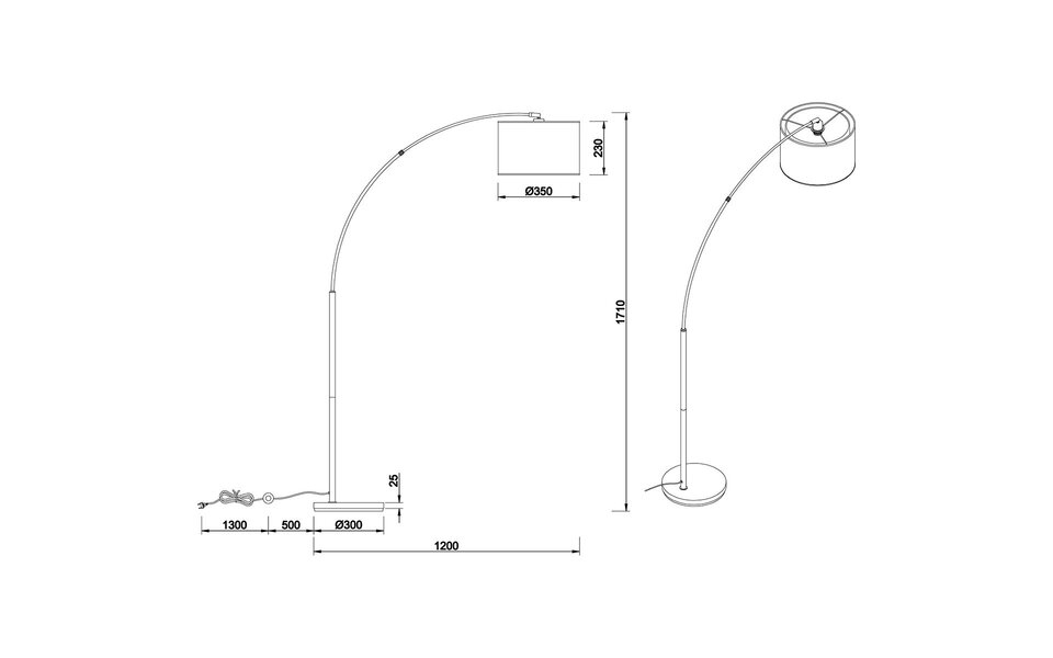HLW LED Mat Zwarte LED Vloerlamp Trion Bidon - 10W LED, Aluminium, E27 Fitting HLW LED Mat Zwarte LED Vloerlamp Trion Bidon - 10W LED, Aluminium, E27 Fitting