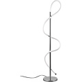 LED Floor Lamp Trion Argino 28W - Dimmable, Metal White Floor Lamp with Neutral White Light