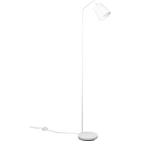 Adjustable LED Floor Lamp Matte White - Metal Design E27