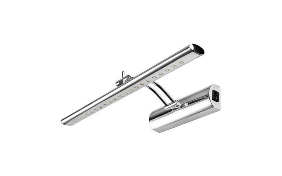 HLW LED LED lamp Adjustable 4W - Oval LED Floor Lamp in Gloss Chrome Aluminum HLW LED LED lamp Adjustable 4W - Oval LED Floor Lamp in Gloss Chrome Aluminum