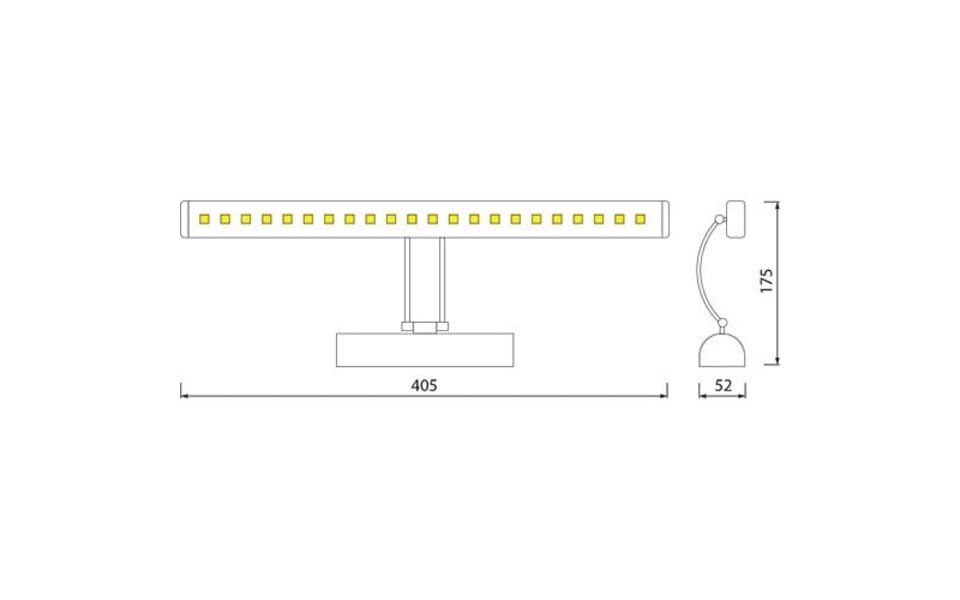 HLW LED LED lamp Adjustable 4W - Oval LED Floor Lamp in Gloss Chrome Aluminum HLW LED LED lamp Adjustable 4W - Oval LED Floor Lamp in Gloss Chrome Aluminum