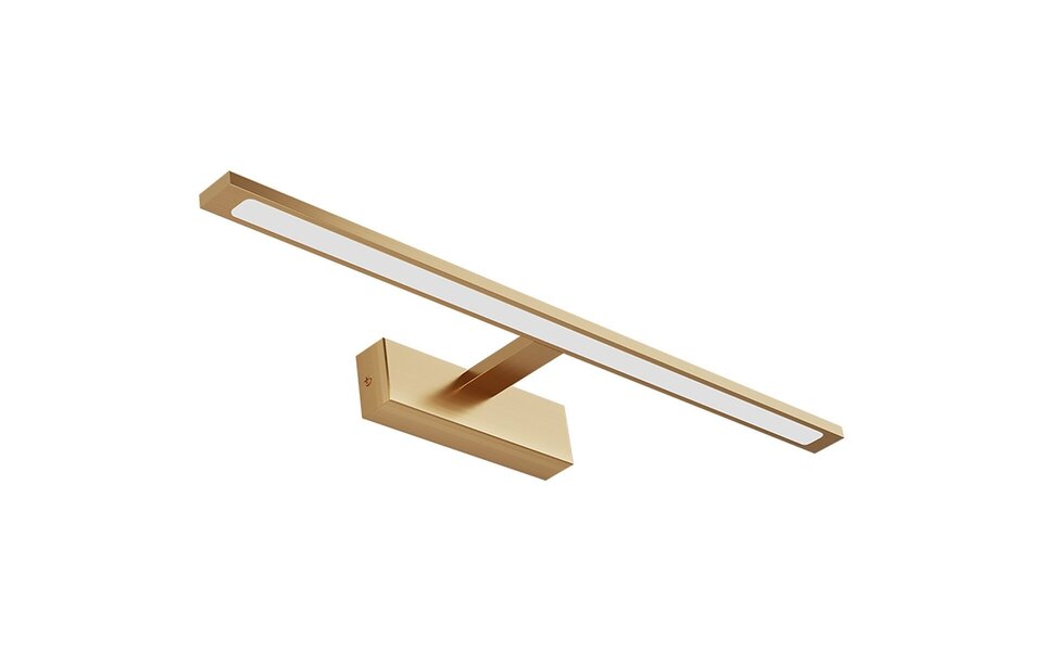 HLW LED Stylish Gold LED Floor Lamp 12W with Adjustable Beam Angle