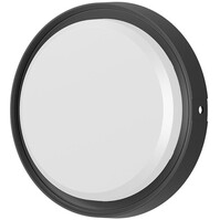 LED wandlamp | 18W | 3000K | IP65 | Met sensor | Zwart