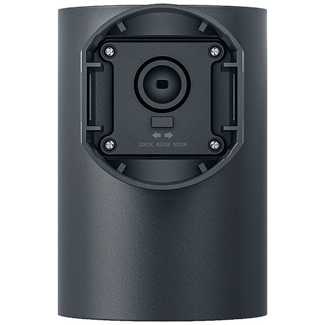 HLW LED LED Wall Lamp Brinton Victa - 9W LED, IP65 Waterproof, Adjustable Light Color, Round Anthracite