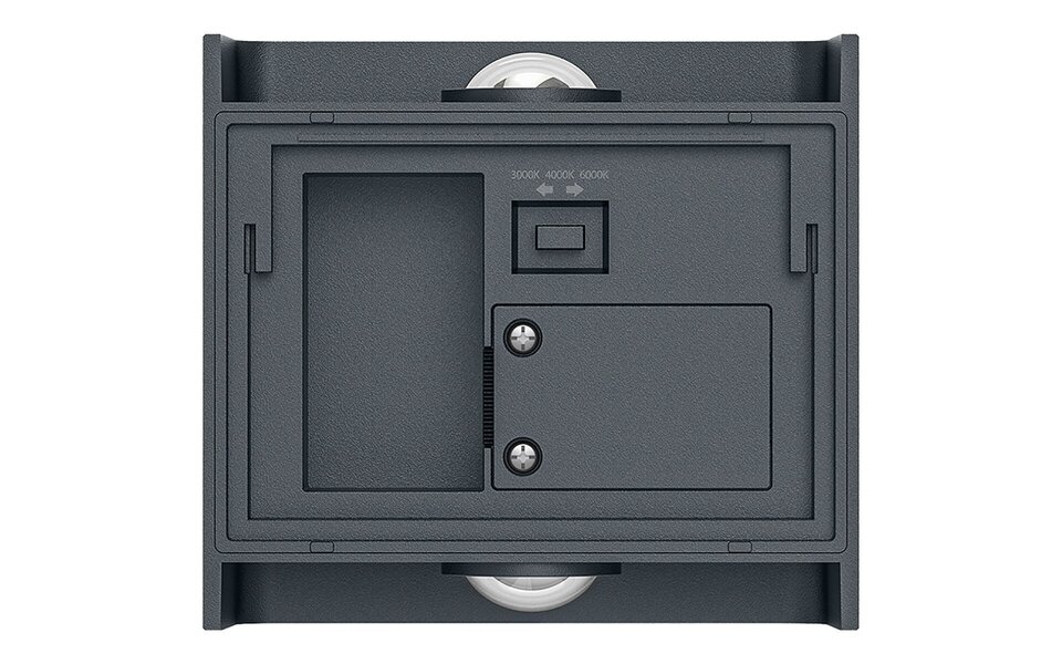 HLW LED LED Wandlamp Brinton Victo - Waterdicht IP65, Warm Wit 2700K–3000K, 2W LED, Beam Angle verstelbaar