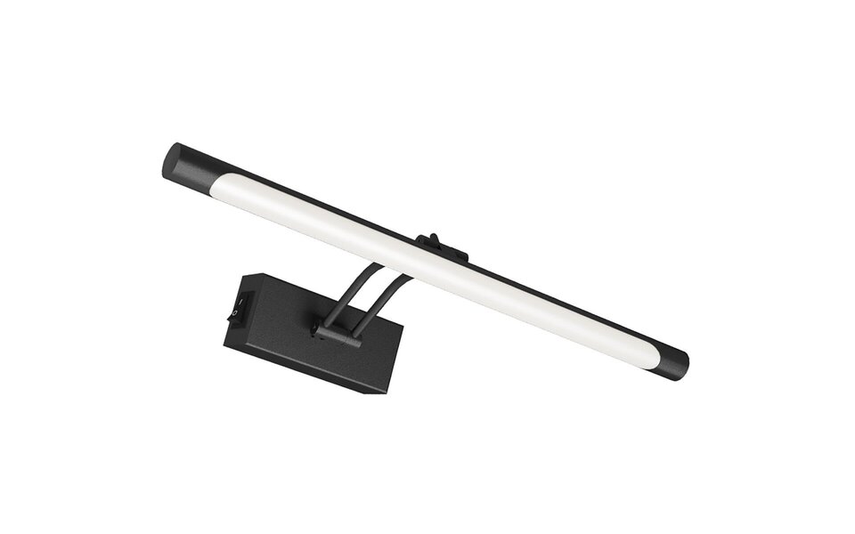 HLW LED LED vloerlamp 8W verstelbaar - Zwarte & Witte LED lamp met neutraal wit licht